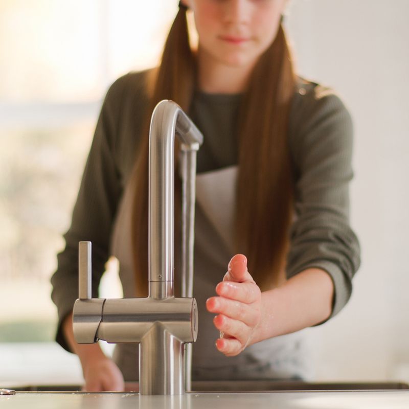 Misturador Monocomando Atlas Neo Sensor Aço Inox 304
